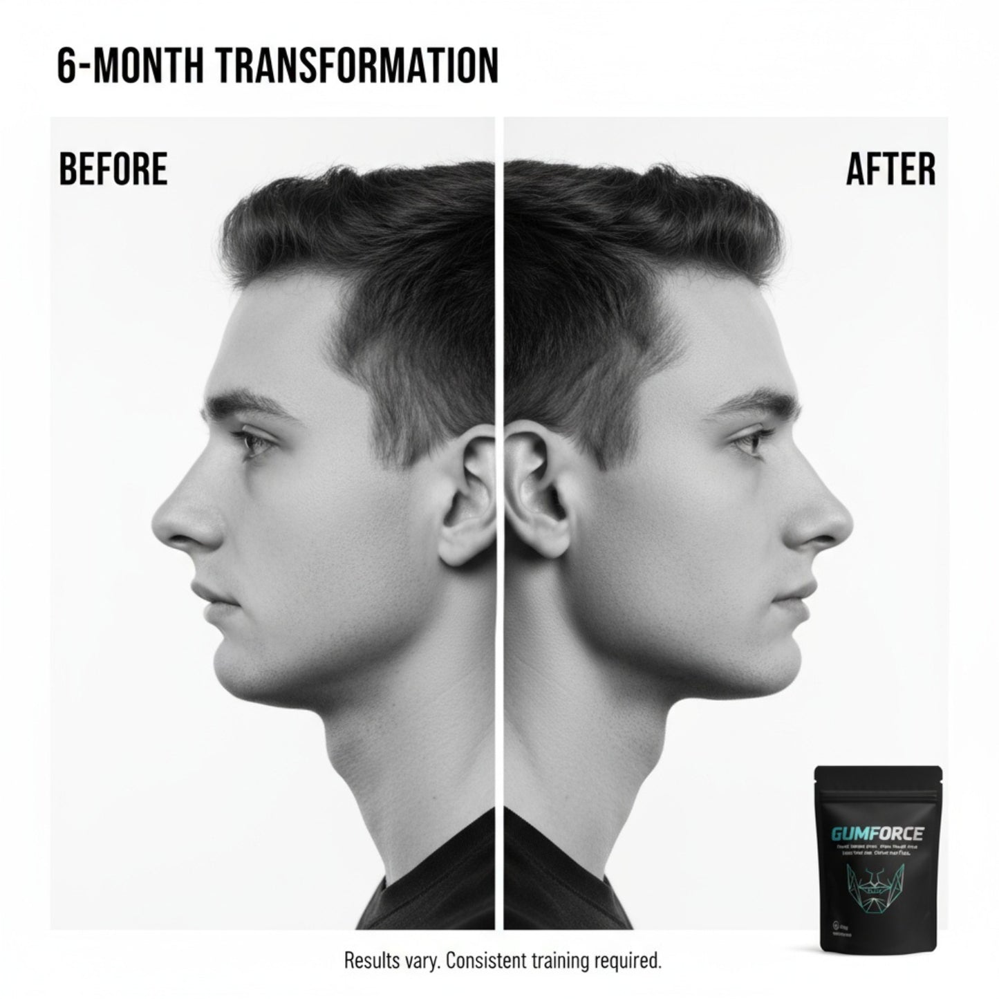 GUMFORCE™ Ultra-Hard Jawline Trainer