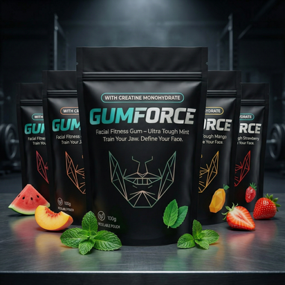 GUMFORCE™ Jawline Chewing Gum With Creatine Monohydrate