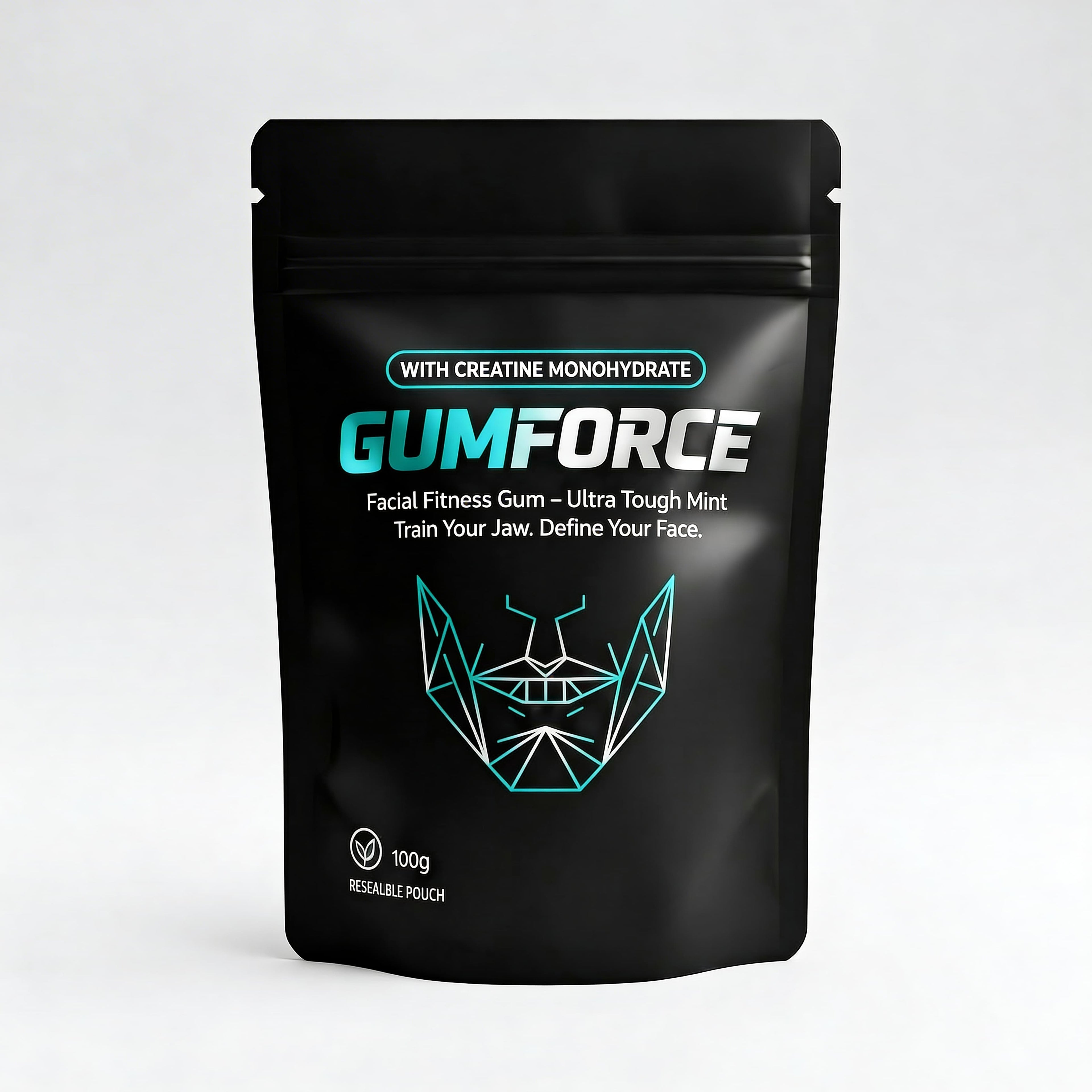 Jawline Chewing Gum With Creatine Monohydrate